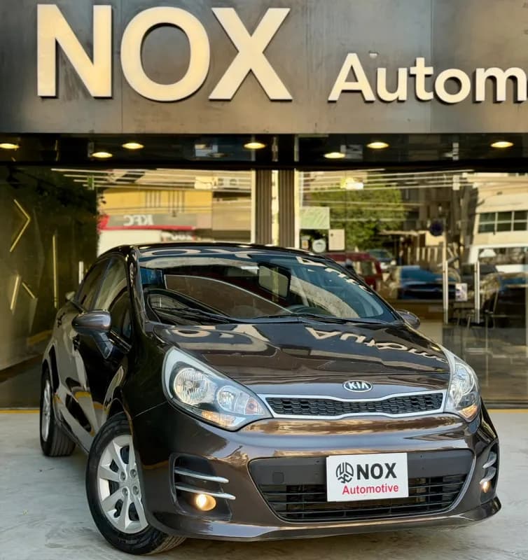 Kia Rio 2017 Highline Brown Automatic — Used