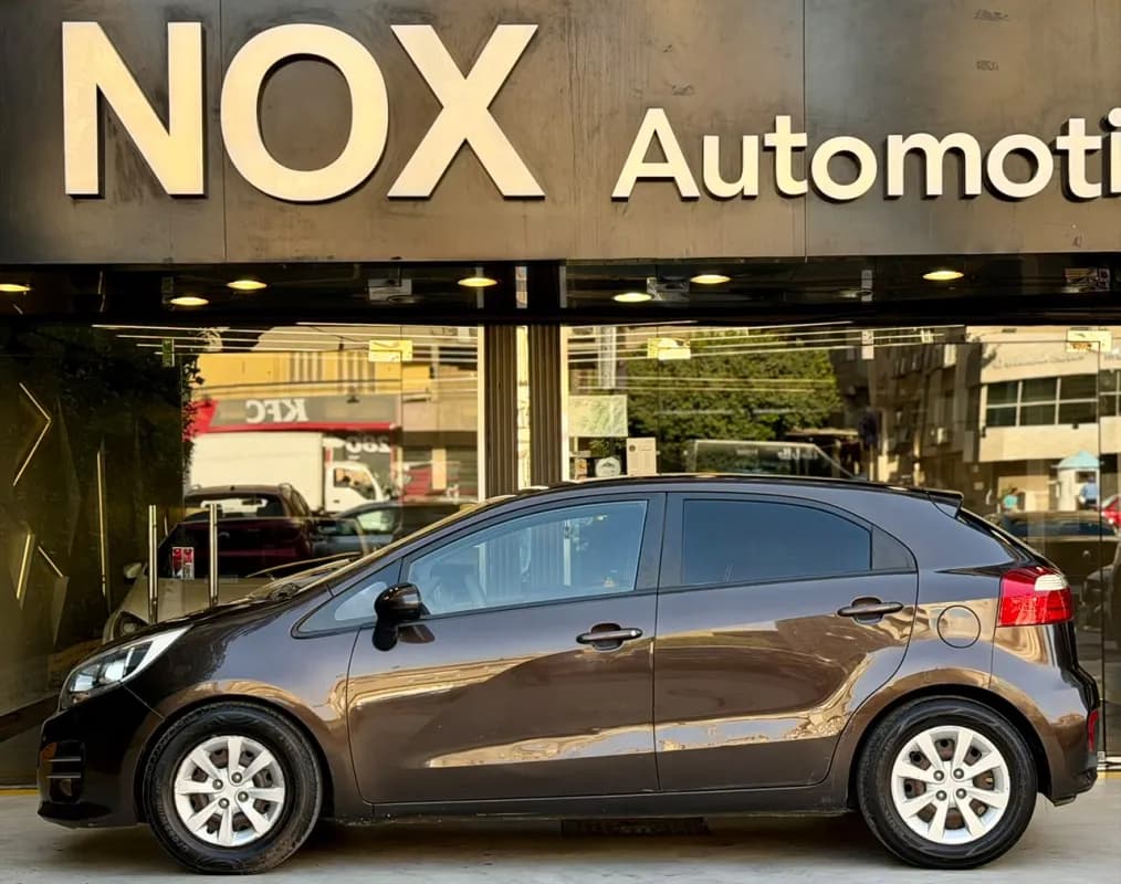 Kia Rio 2017 Highline Brown Automatic — Used