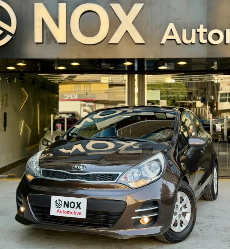 Kia Rio 2017 Highline Brown Automatic — Used