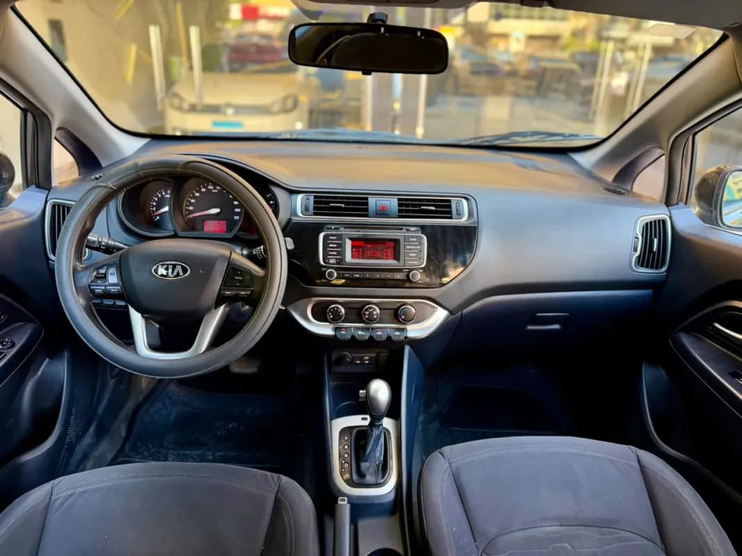 Kia Rio 2017 Highline Brown Automatic — Used
