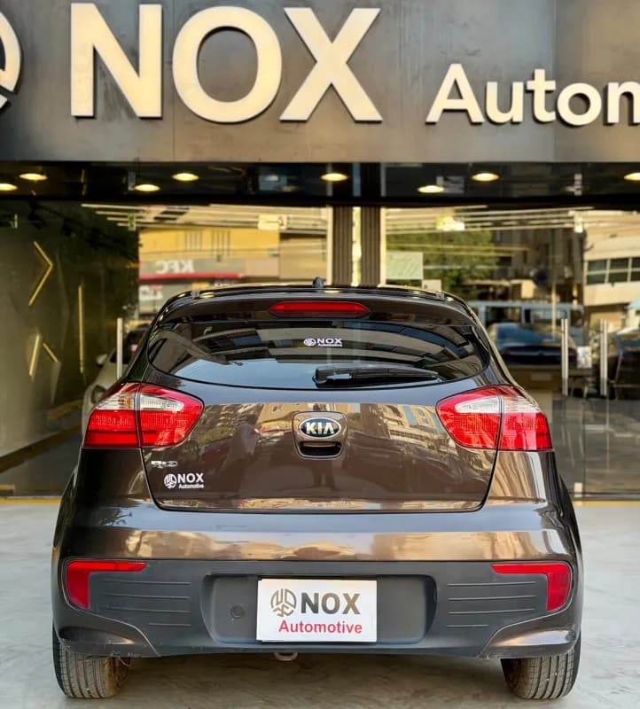 Kia Rio 2017 Highline Brown Automatic — Used