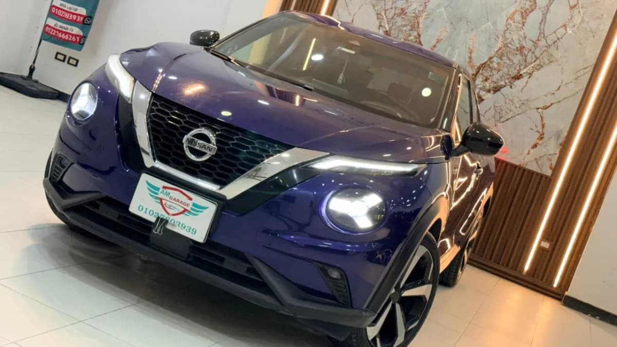 Nissan Juke 2021 Tekna Blue Automatic — Used
