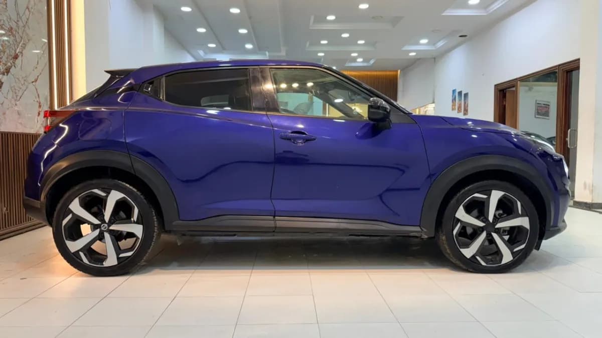 Nissan Juke 2021 Tekna Blue Automatic — Used