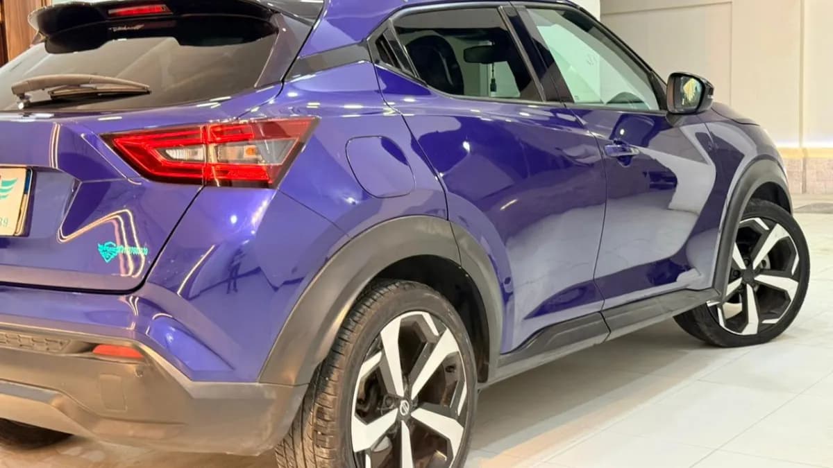 Nissan Juke 2021 Tekna Blue Automatic — Used