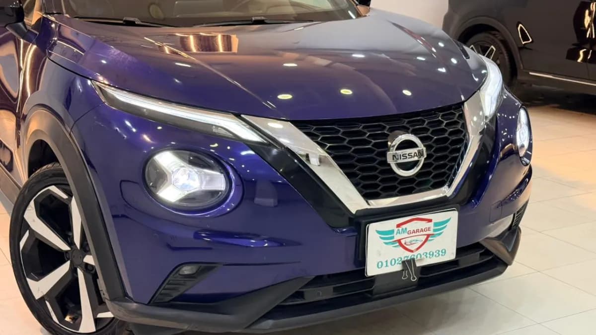 Nissan Juke 2021 Tekna Blue Automatic — Used