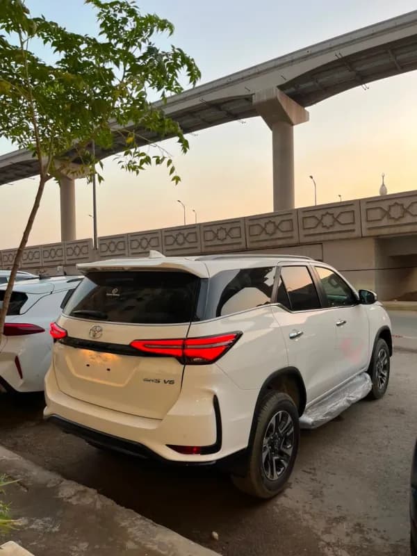 Toyota Fortuner 2027 Sport White Automatic — New