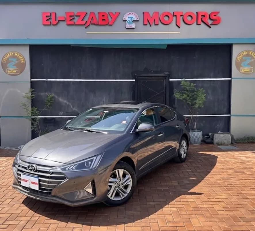 Hyundai Elantra AD 2025 Topline Gray Automatic — Used