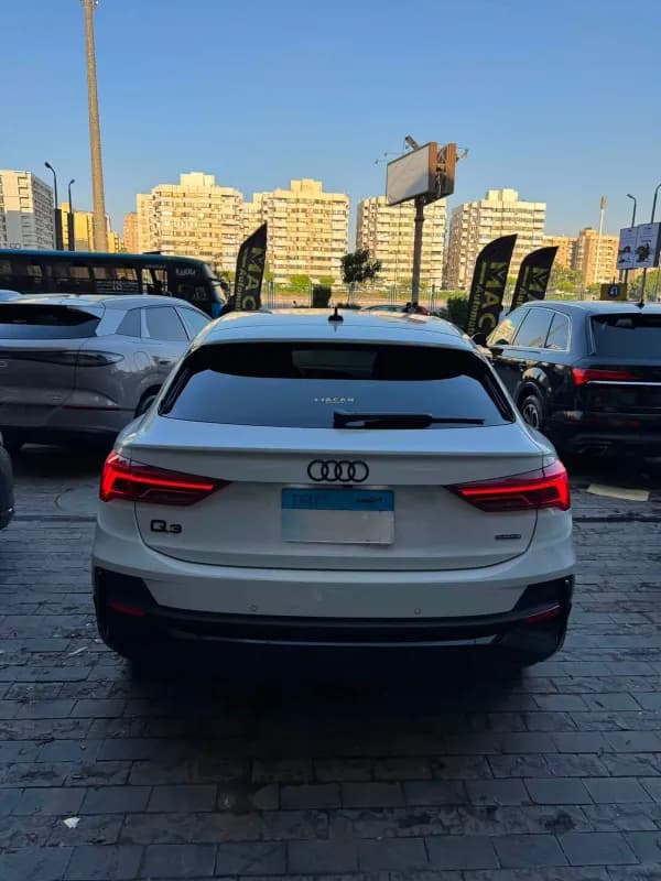 Audi Q3 2024 Sportback S-line White Automatic — Used