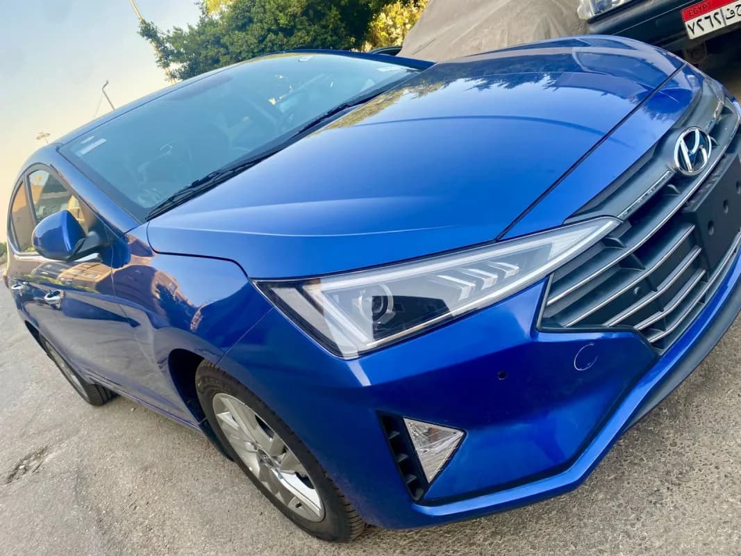 Hyundai Elantra AD 2027 Topline Blue Automatic — New