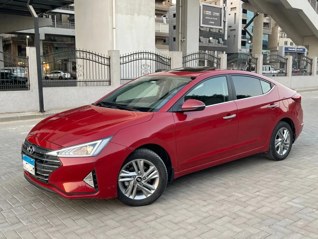Hyundai Elantra AD 2025 Topline Red Automatic — Used