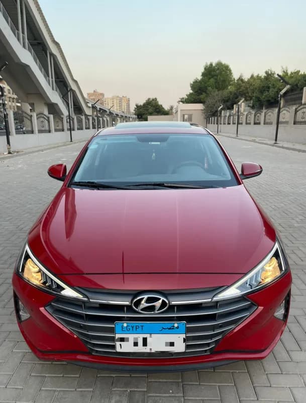 Hyundai Elantra AD 2025 Topline Red Automatic — Used
