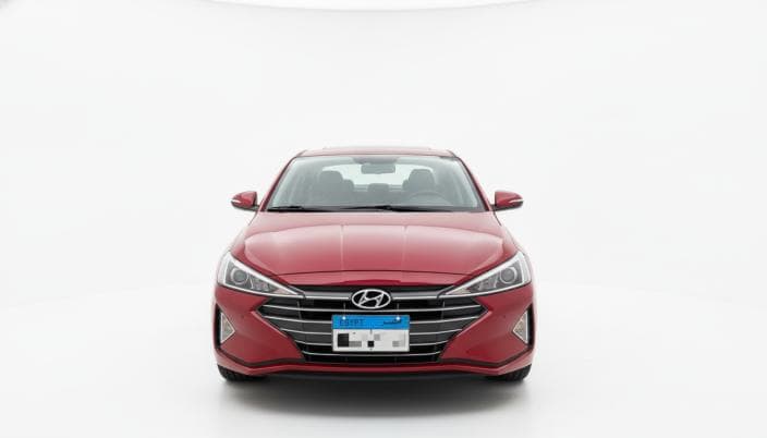 Hyundai Elantra AD 2025 Topline Red Automatic — Used