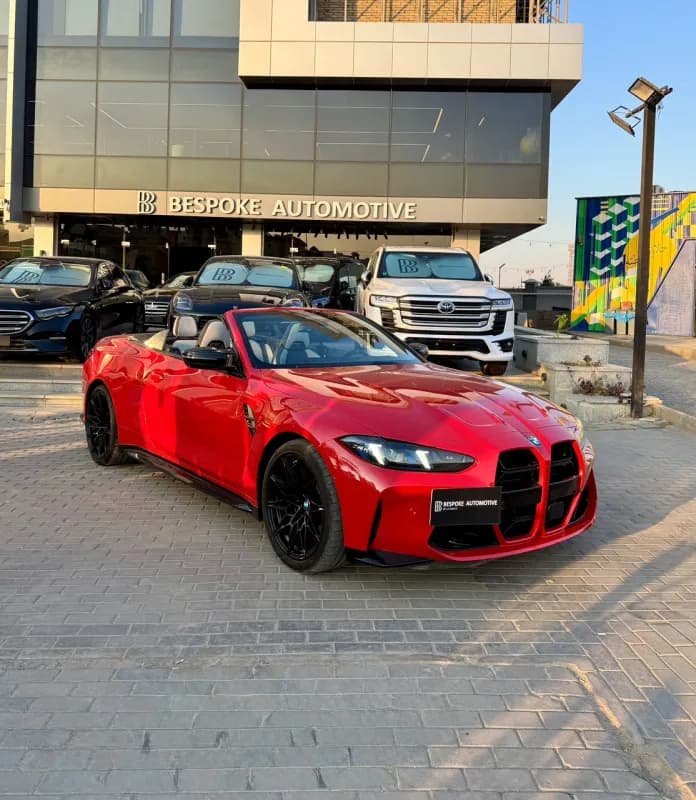 BMW M4 competition 2024 X-drive Red Automatic — Used