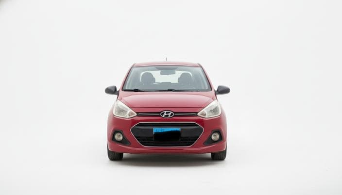 Hyundai I10 2015 Highline Red Automatic — Used - 1