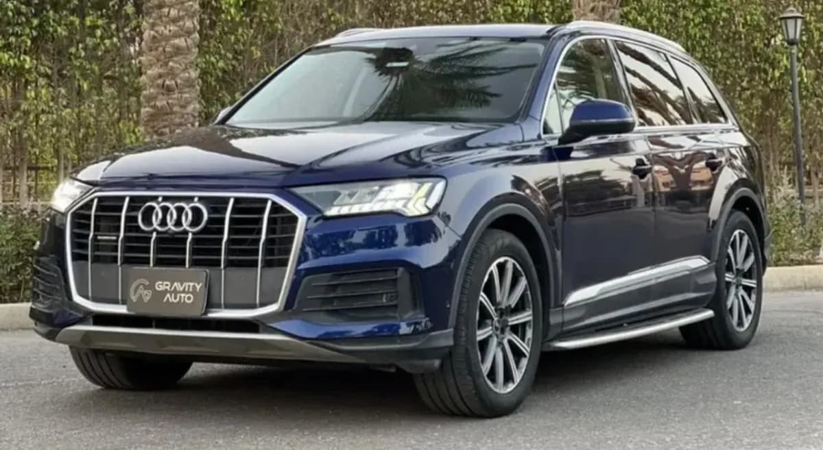 Audi Q7 2021 S-Line Blue Automatic — Used