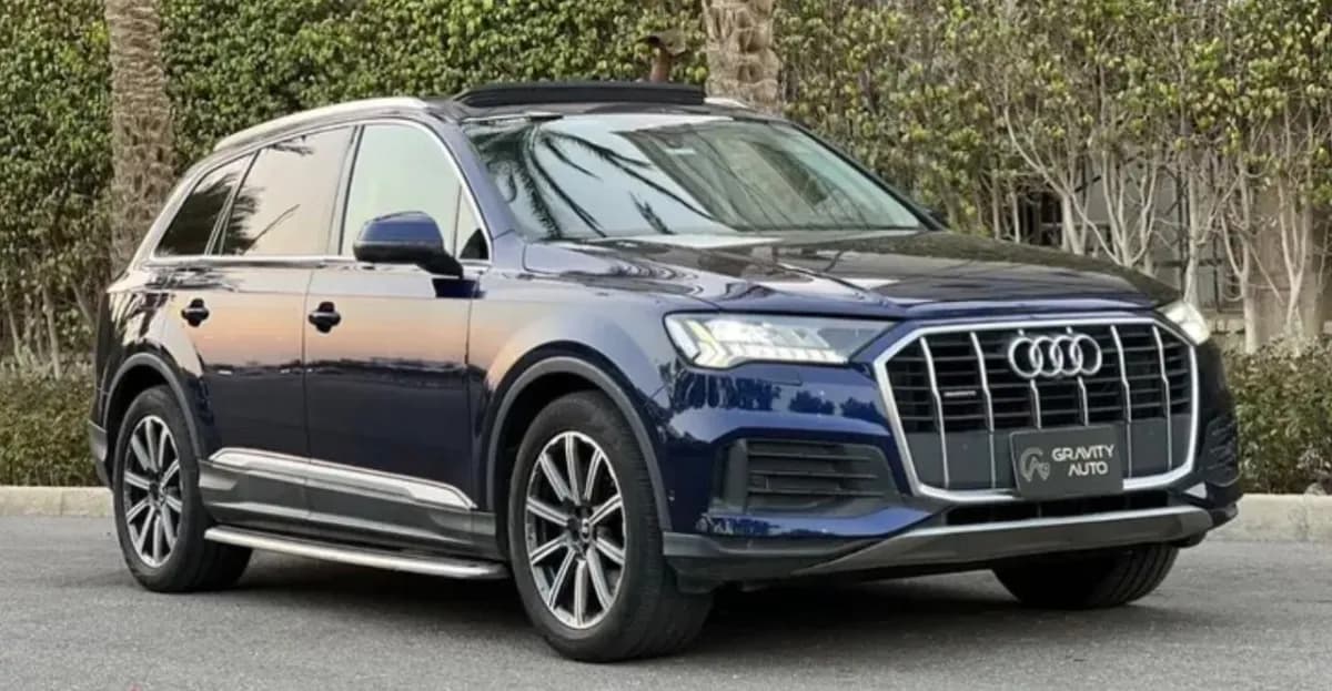 Audi Q7 2021 S-Line Blue Automatic — Used