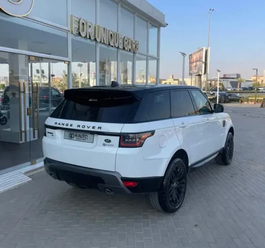 Range Rover Sport 2021 HSE White Automatic — Used