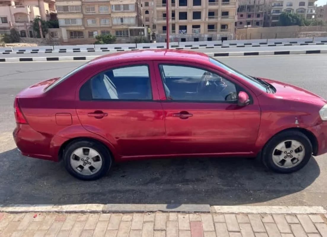 Chevrolet Aveo 2010 Baseline Red Manual — Used