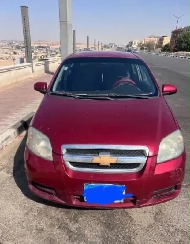 Chevrolet Aveo 2010 Baseline Red Manual — Used