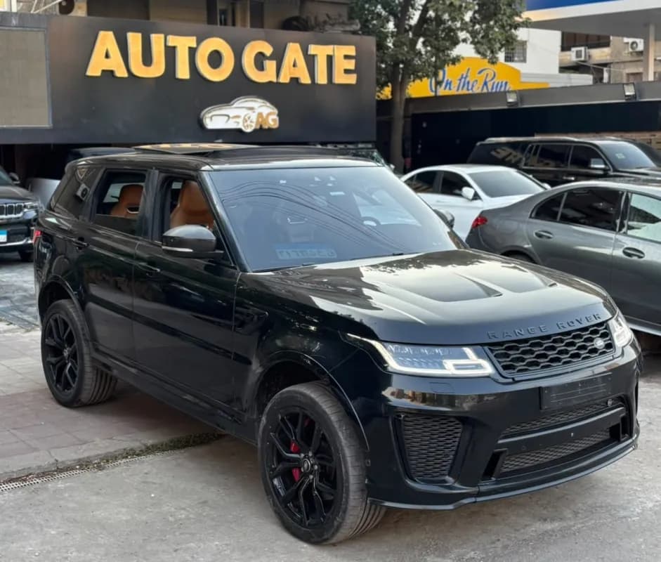 Range Rover Sport 2020 SVR Black Automatic — Used