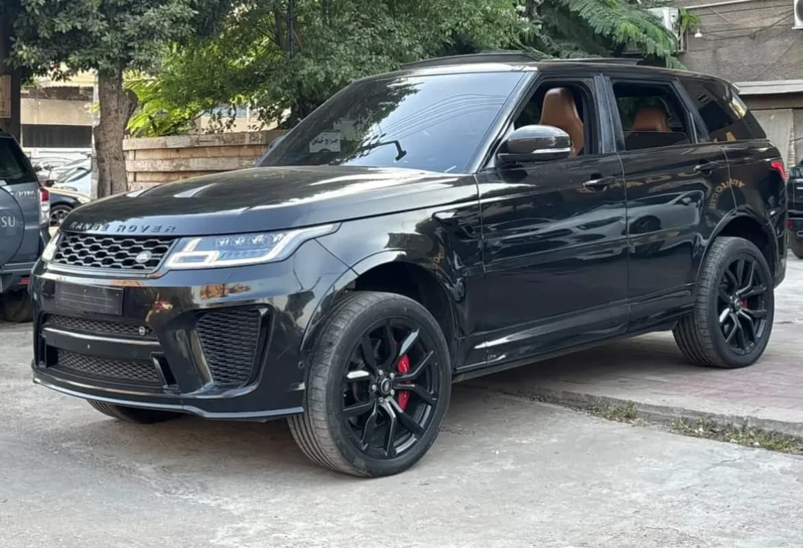 Range Rover Sport 2020 SVR Black Automatic — Used