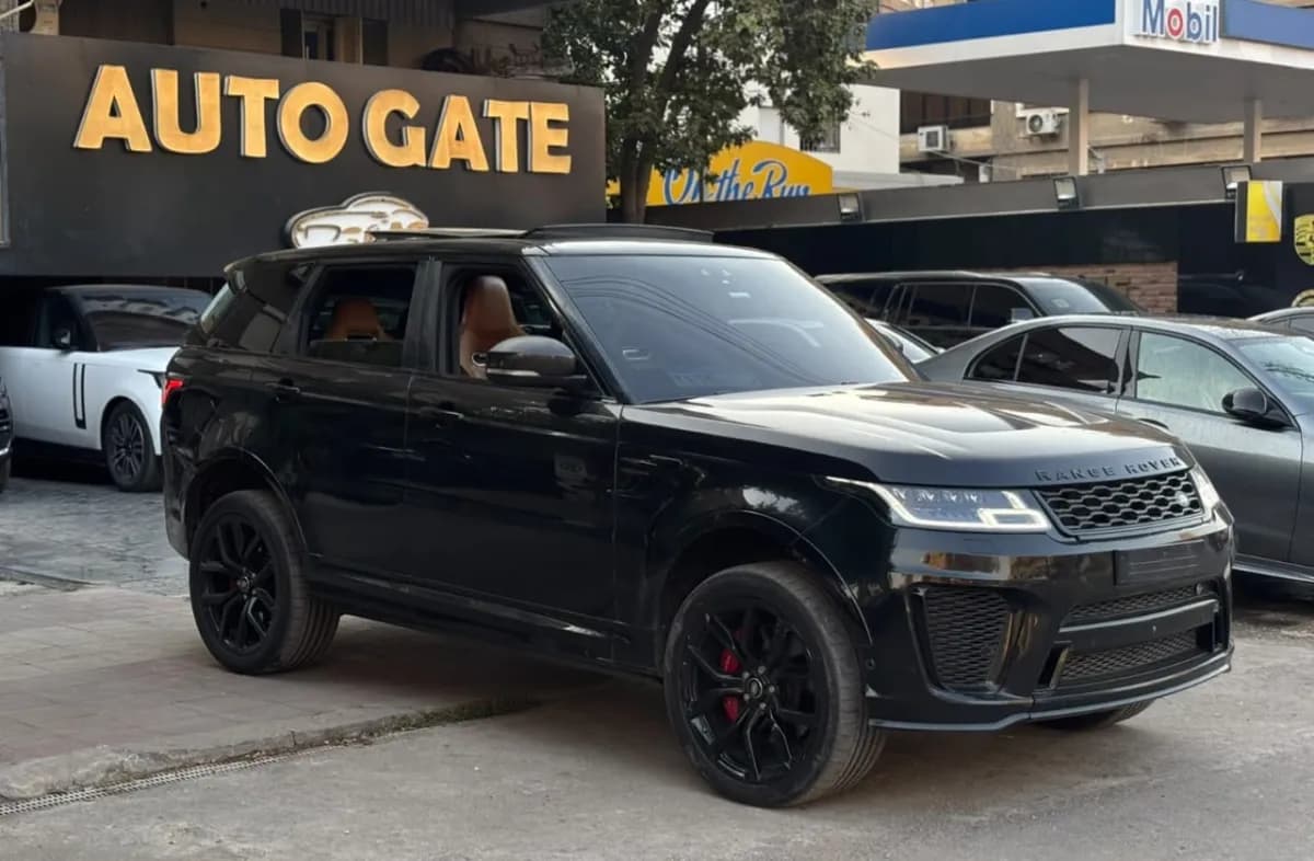 Range Rover Sport 2020 SVR Black Automatic — Used