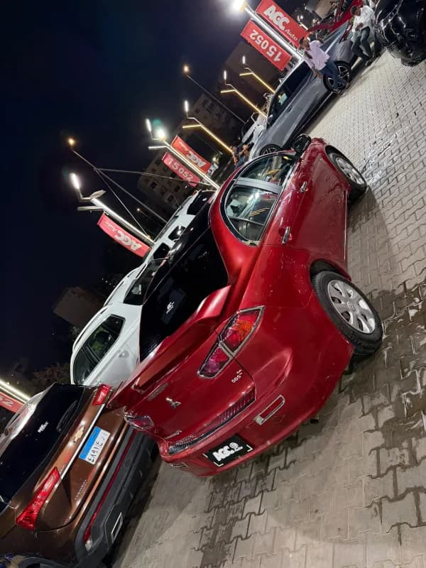 Mitsubishi Lancer 2017 GLS Red Automatic — Used