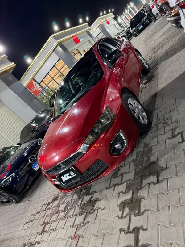 Mitsubishi Lancer 2017 GLS Red Automatic — Used