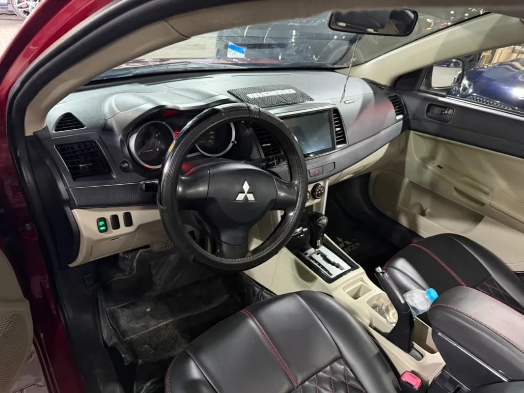 Mitsubishi Lancer 2017 GLS Red Automatic — Used