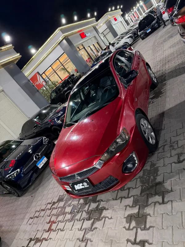 Mitsubishi Lancer 2017 GLS Red Automatic — Used