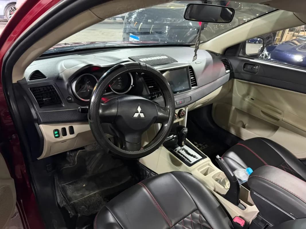 Mitsubishi Lancer 2017 GLS Red Automatic — Used
