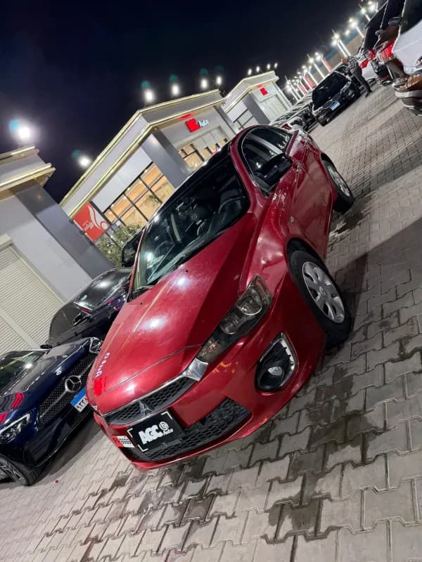 Mitsubishi Lancer 2017 GLS Red Automatic — Used
