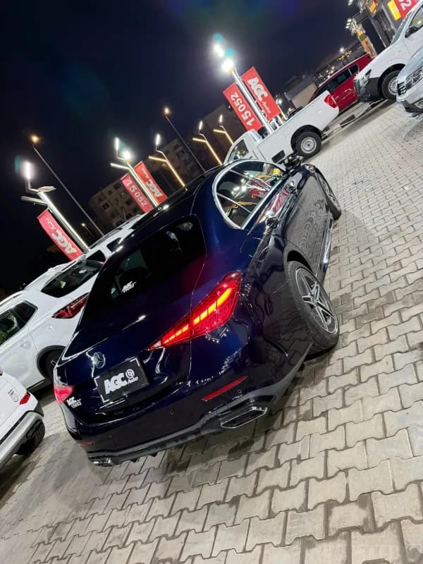 Mercedes-Benz C180 2023 AMG Blue Automatic — Used