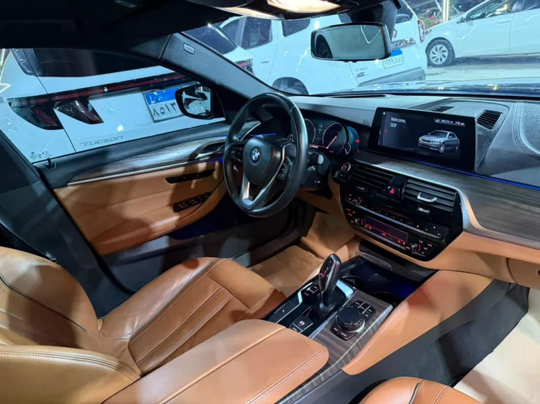 BMW 520i 2018 Luxury Darkred Automatic — Used