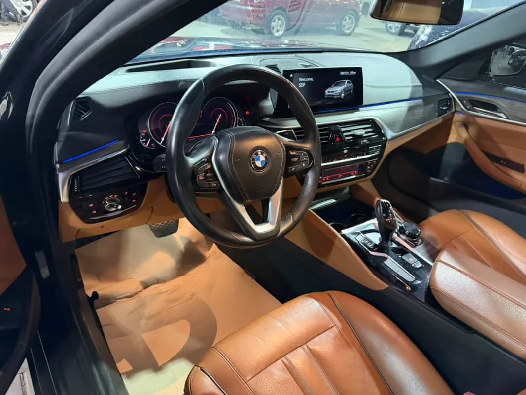 BMW 520i 2018 Luxury Darkred Automatic — Used