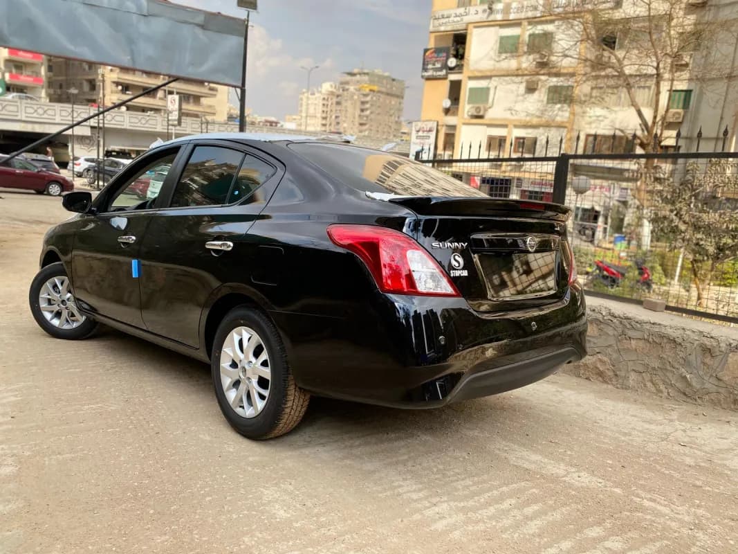 Nissan Sunny 2027 2nd Category Black Automatic — New