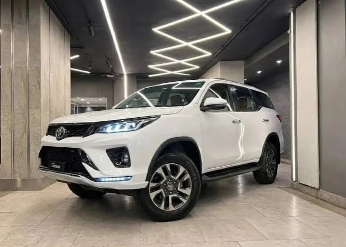 Toyota Fortuner 2027 Sport White Automatic — New