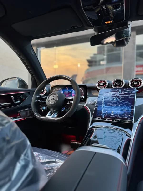 مرسيدس بنز GLC 43 2026 اي ام جي كوبيه رمادي ناردو أوتوماتيك — جديدة
