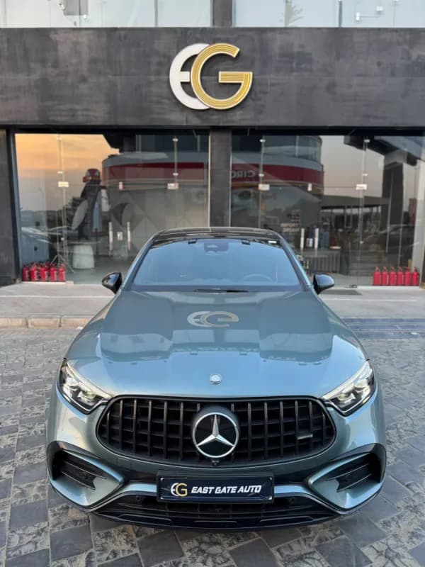 مرسيدس بنز GLC 43 2026 اي ام جي كوبيه أخضر أوتوماتيك — جديدة