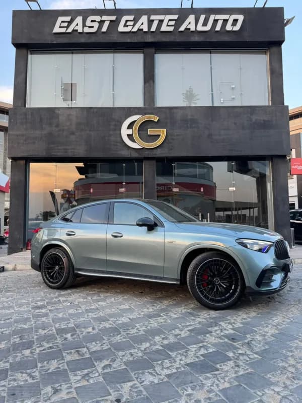مرسيدس بنز GLC 43 2026 اي ام جي كوبيه أخضر أوتوماتيك — جديدة