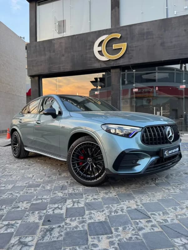 مرسيدس بنز GLC 43 2026 اي ام جي كوبيه أخضر أوتوماتيك — جديدة