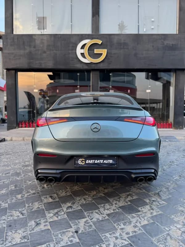 مرسيدس بنز GLC 43 2026 اي ام جي كوبيه أخضر أوتوماتيك — جديدة