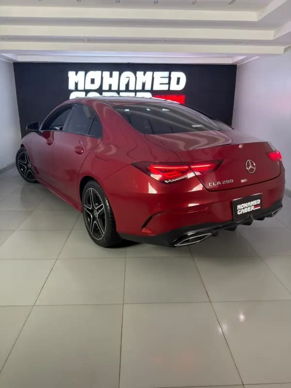 مرسيدس بنز CLA 200 2023 ايه ام جي أحمر أوتوماتيك — مستعملة