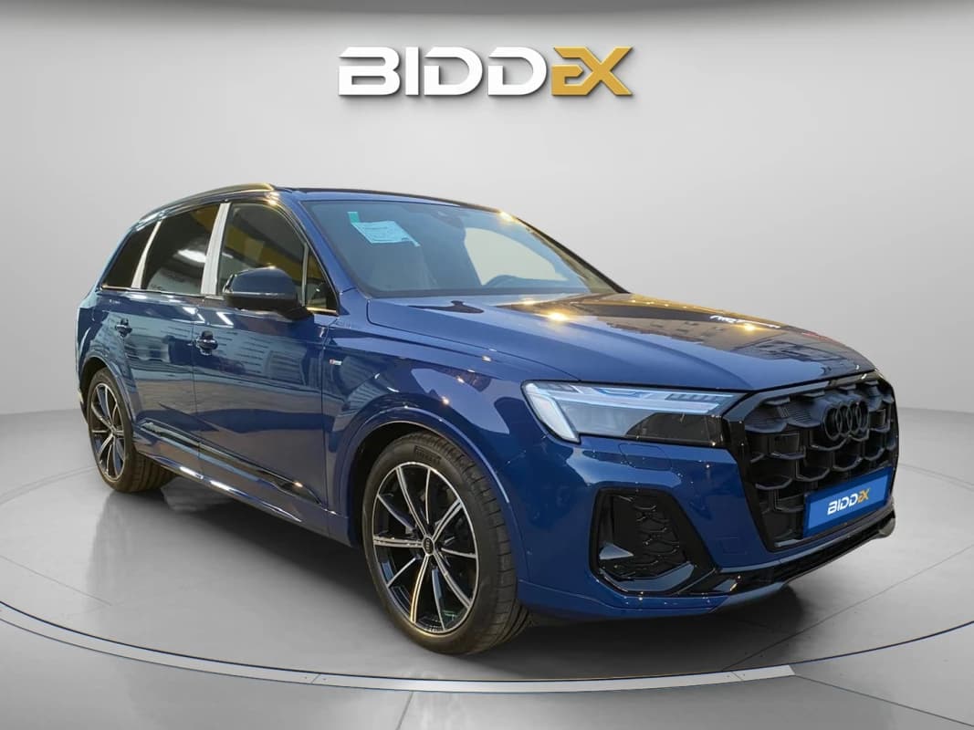 Audi Q7 2025 S-Line Plus Blue Automatic — New