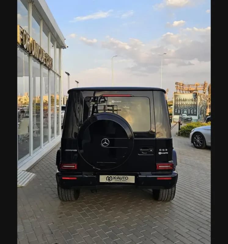 مرسيدس بنز G 63 2024 اي ام جي نايت باكدج أسود أوتوماتيك — مستعملة