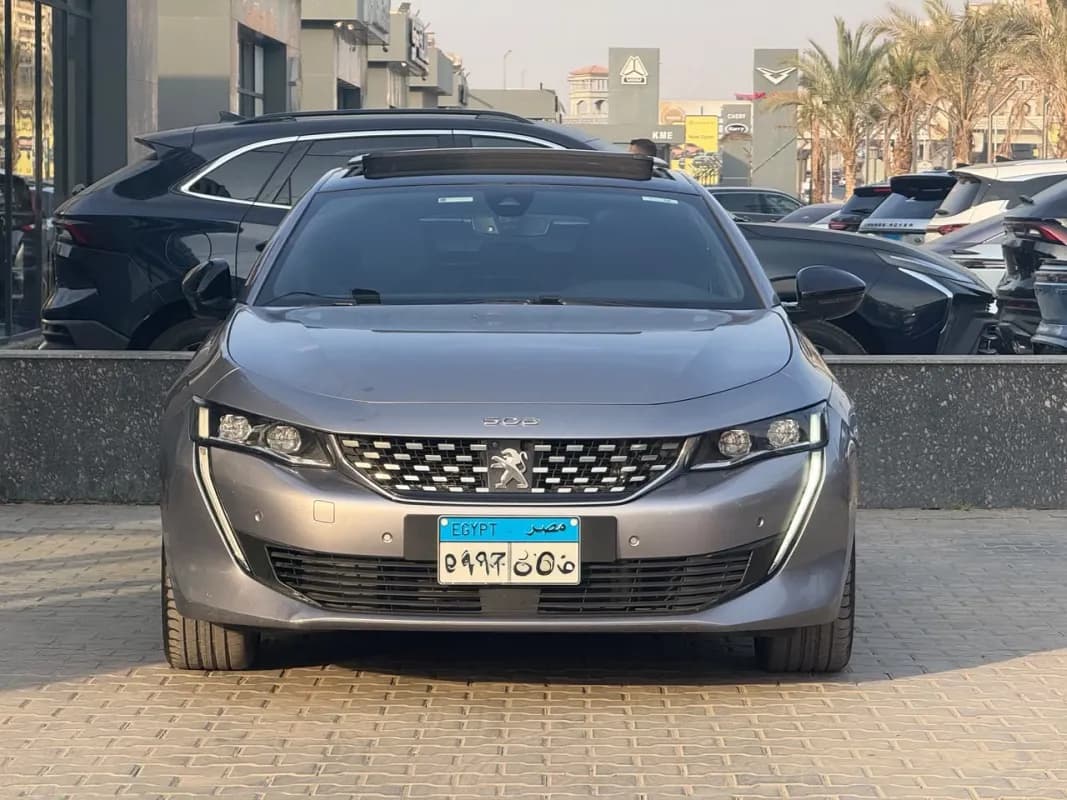 بيجو 508 2020 جي تي لاين رمادي أوتوماتيك — مستعملة