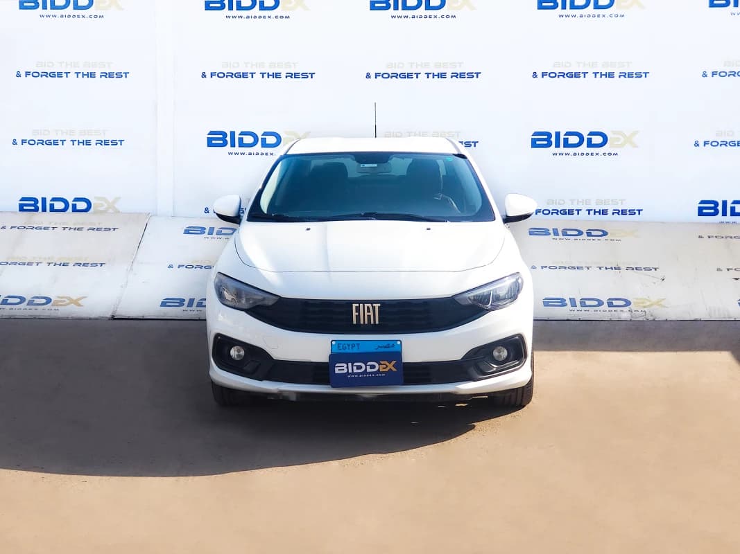 Fiat Tipo 2021 هاي لاين أبيض أوتوماتيك — مستعملة