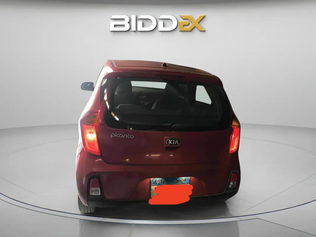 Kia Picanto 2016 3rd Category Red Automatic — Used