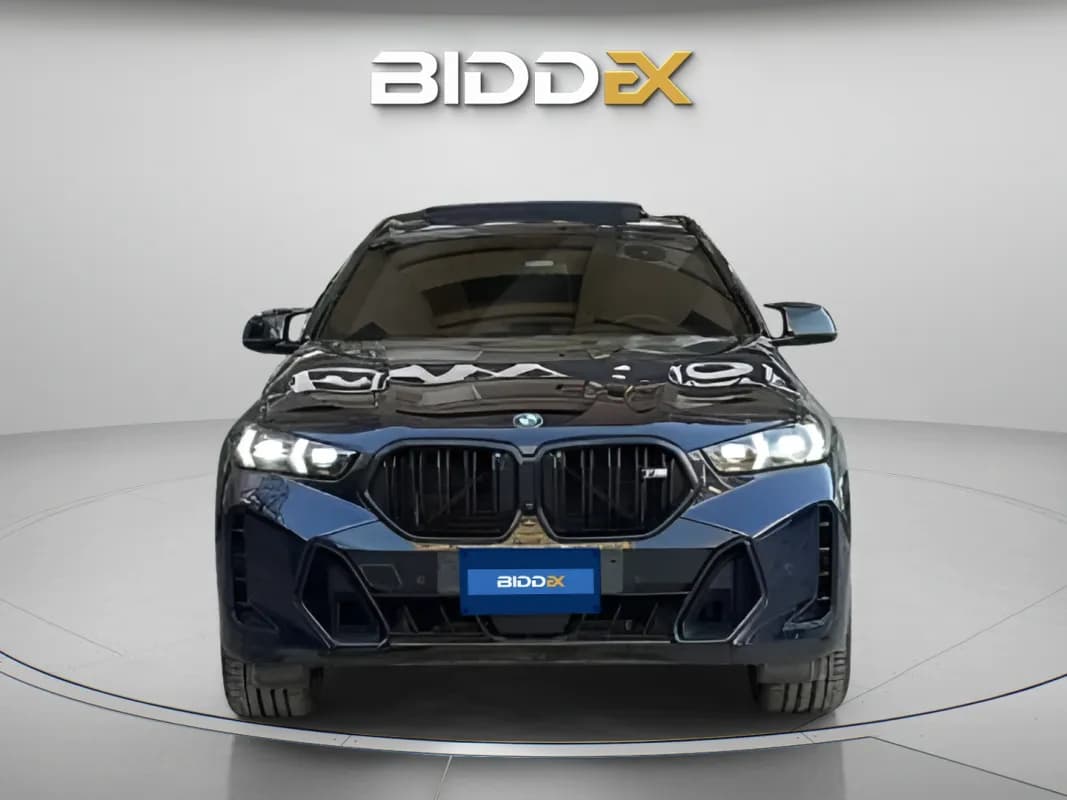 بي ام دبليو X6 2024 ام 60 اي اكس درايف أزرق أوتوماتيك — مستعملة