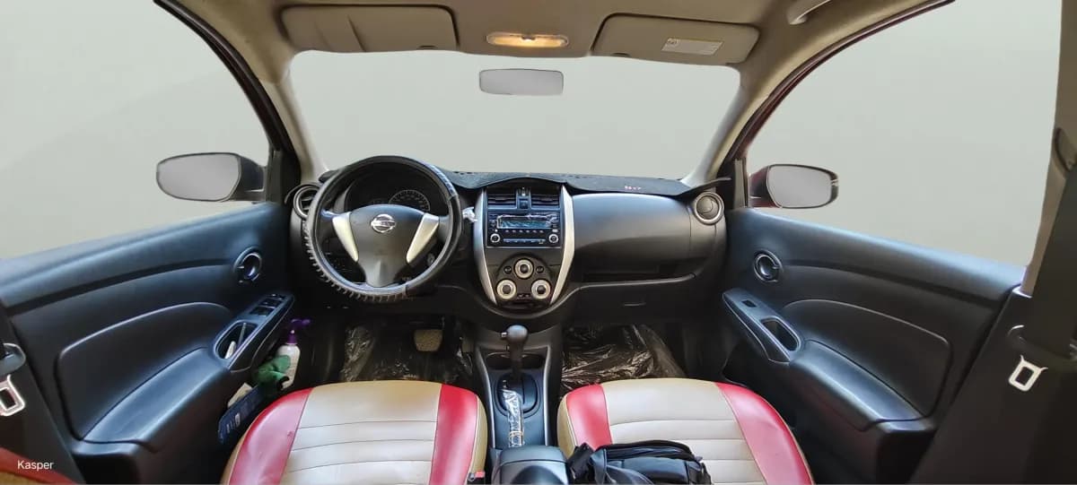 Nissan Sunny 2022 1st Category Red Automatic — Used